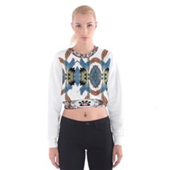 Im Fourth Dimension Colour 60 Cropped Sweatshirt by imanmulyana