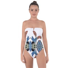 Im Fourth Dimension Colour 60 Tie Back One Piece Swimsuit by imanmulyana
