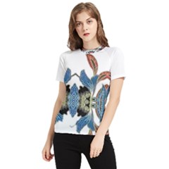 Im Fourth Dimension Colour 60 Women s Short Sleeve Rash Guard by imanmulyana