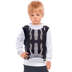 Im Fourth Dimension Black White 61 Kids  Hooded Pullover by imanmulyana