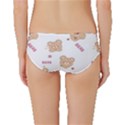 Illustrations Bear Cartoon Background Pattern Classic Bikini Bottoms View2