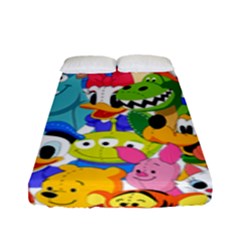 Illustration Cartoon Character Animal Cute Fitted Sheet (full/ Double Size) by Sudhe