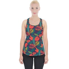 Leaves Pattern Wallpaper Seamless Piece Up Tank Top by Sudhe