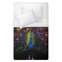 Beautiful Peacock Feather Duvet Cover (single Size) by Jancukart