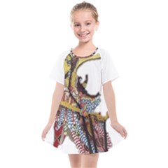 Im Fourth Dimension Abimanyu Kids  Smock Dress by imanmulyana