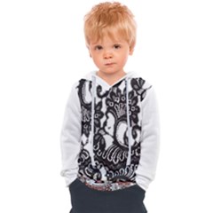 Im Fourth Dimension Black White 66 Kids  Overhead Hoodie by imanmulyana