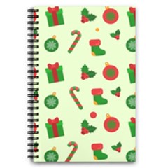 Illustration Festive Background Holiday Background 5 5  X 8 5  Notebook by Amaryn4rt