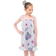 Template-flower Kids  Overall Dress by nateshop