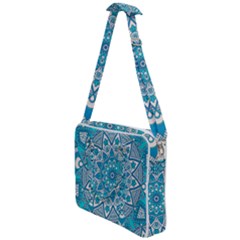 Mandala Blue Cross Body Office Bag by zappwaits