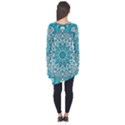 Mandala Blue Long Sleeve Tunic  View2