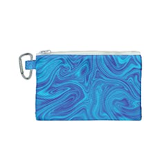 Abstract-pattern-art-desktop-shape Canvas Cosmetic Bag (small) by Zezheshop