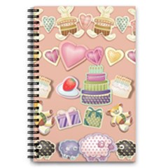 Illustration Seamless Pattern Standardize 5 5  X 8 5  Notebook by danenraven