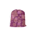 Abstract Art Background Pattern Texture Design Drawstring Pouch (Small) View2