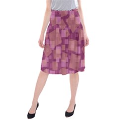 Abstract Art Background Pattern Texture Design Midi Beach Skirt by danenraven