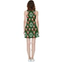 Xmas Christmas Background Inside Out Reversible Sleeveless Dress View4