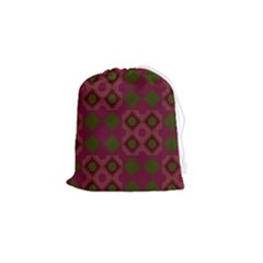Illustration Background Abstract Pattern Texture Design Drawstring Pouch (small) by danenraven