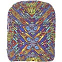 Mosaic Pattern Background Full Print Backpack View1