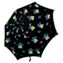 Illustration Cosmos Cosmo Rocket Spaceship Ufo Hook Handle Umbrellas (Medium) View2