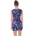 Background-christmas-star-advent Lace Up Front Bodycon Dress View2