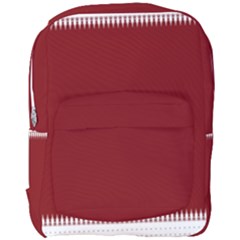 Christmas Red Graphic Full Print Backpack by artworkshop