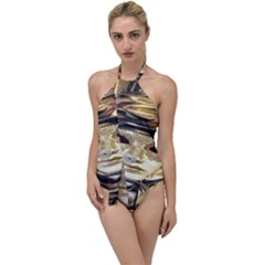 Artistic Venetian Mask Go With The Flow One Piece Swimsuit by ConteMonfrey