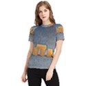 Pasta Is Art - Italian Food Women s Short Sleeve Rash Guard View1