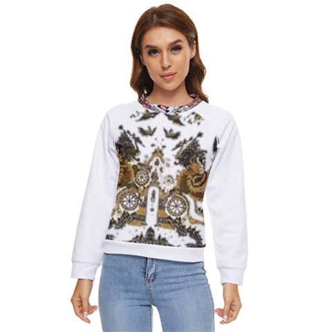 Im Fourth Dimension Colour 73 Women s Long Sleeve Raglan Tee by imanmulyana