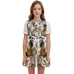 Im Fourth Dimension Colour 73 Kids  Sweet Collar Dress by imanmulyana