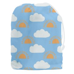 Sun And Clouds  Drawstring Pouch (3xl) by ConteMonfreyShop