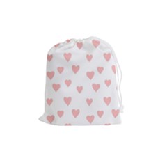 Small Cute Hearts   Drawstring Pouch (medium) by ConteMonfreyShop