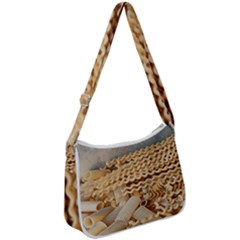 Pasta La Vista, Baby! - Italian Food Zip Up Shoulder Bag by ConteMonfrey