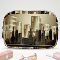 Architecture City House Make Up Pouch (small) by Jancukart
