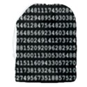 Illustration Pi Circle Diameter Circumference Drawstring Pouch (3XL) View2