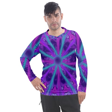 Wallpaper Tie Dye Pattern Men s Pique Long Sleeve Tee by Wegoenart