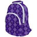 Illustration Wallpaper Abstract Pattern Rounded Multi Pocket Backpack View1