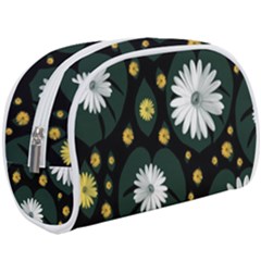 Background Pattern Texture Flower Make Up Case (large) by Wegoenart
