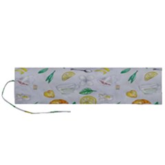 Tea Drinking Welding Tea Bag Roll Up Canvas Pencil Holder (l) by Wegoenart
