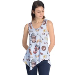 Coffee Coffeemania Caffeine Sleeveless Tunic by Wegoenart