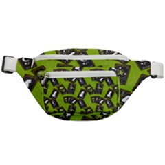 Cats And Skulls - Modern Halloween  Fanny Pack by ConteMonfrey