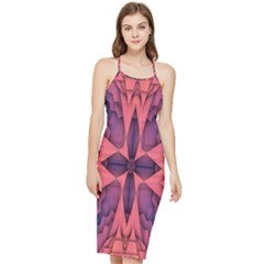 Pattern Colorful Background Bodycon Cross Back Summer Dress by Ravend