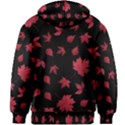 Red Autumn Leaves Autumn Forest Kids  Zipper Hoodie Without Drawstring View2
