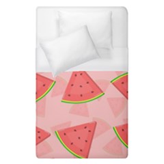 Background Watermelon Pattern Fruit Duvet Cover (single Size) by Wegoenart