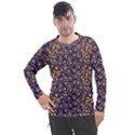 Spiral Pattern Texture Fractal Men s Pique Long Sleeve Tee View1