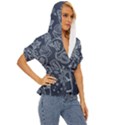 Internet Planet Drink Computer Lightweight Drawstring Hooded Top View3