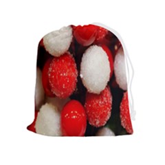 Beads Drawstring Pouch (xl) by artworkshop