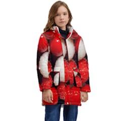 Beads Kid s Hooded Longline Puffer Jacket by artworkshop