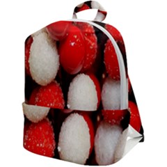 Beads Zip Up Backpack by artworkshop