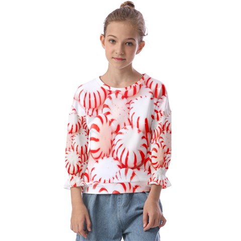 Candy Kids  Cuff Sleeve Top by artworkshop