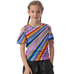 Background-colors-colorful-design Kids  Butterfly Cutout Tee by Pakrebo