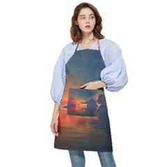 Digital Art Artwork Fantasy Landscape Sky Nature Pocket Apron by danenraven